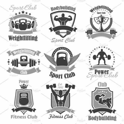 fitness frame cliparts 2024