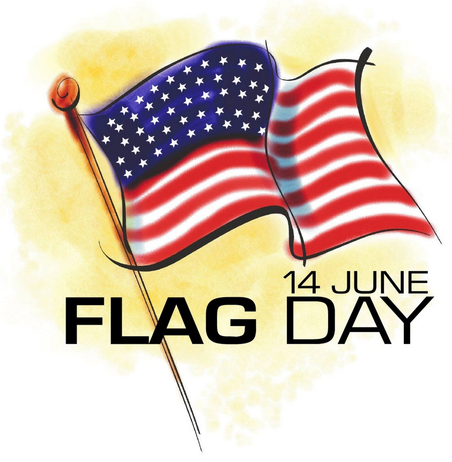 flag day clipart 2024