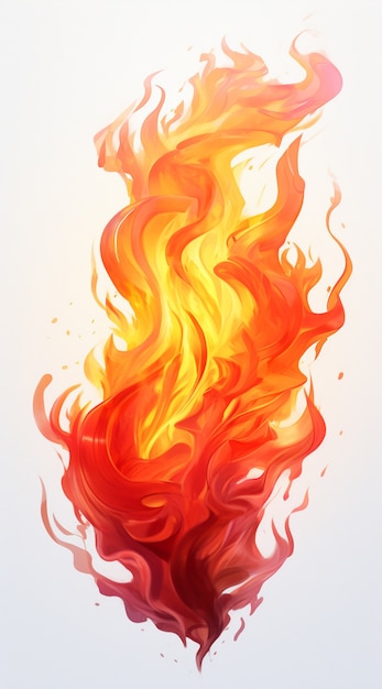 flames color cliparts