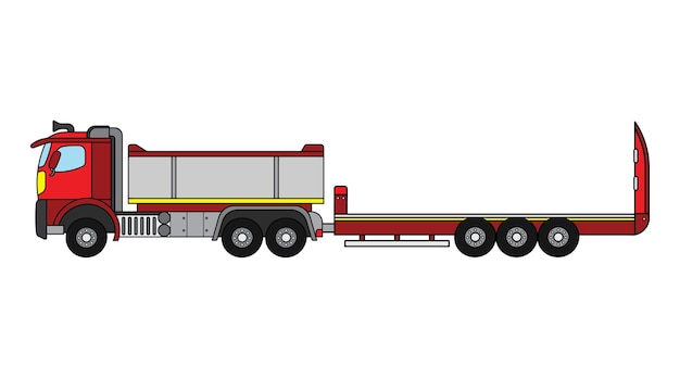 Premium Vector | Vector illustration color children construction ...