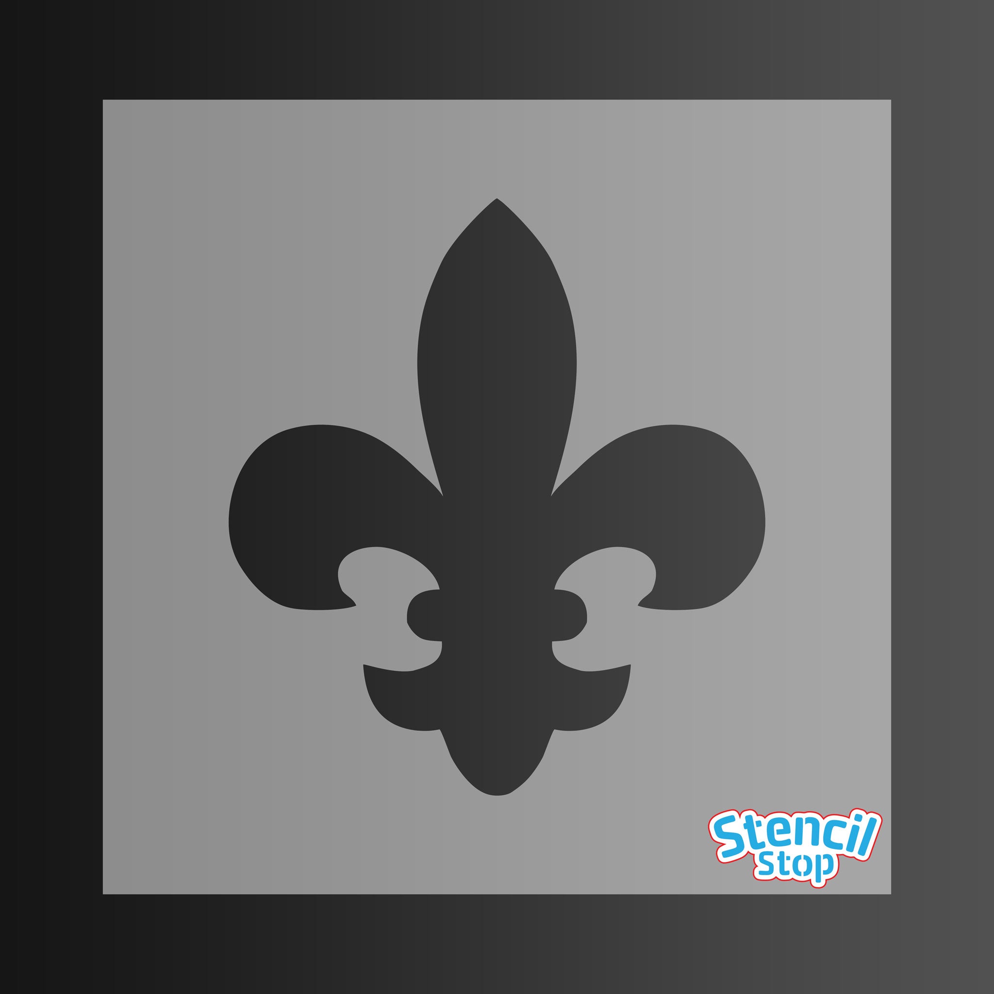 UMR-Design W-199 Fleur de Lis Wall / Textile Stencil Size A4 : Amazon.de:  Home &amp; Kitchen