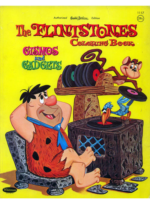 flintstones coloring book