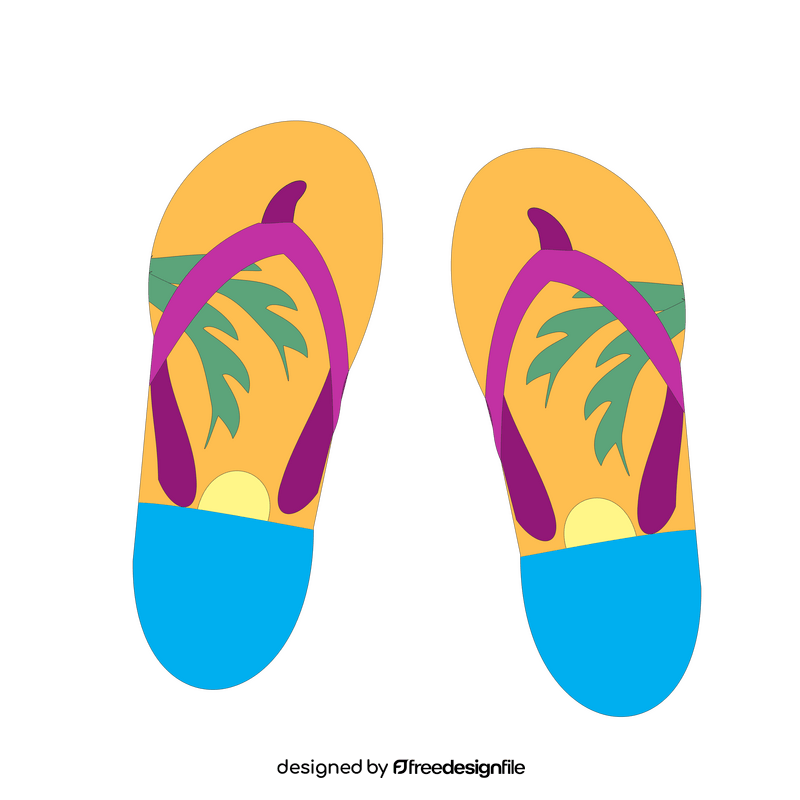 flip flops clipart 2024