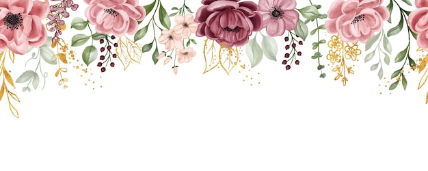 floral banners