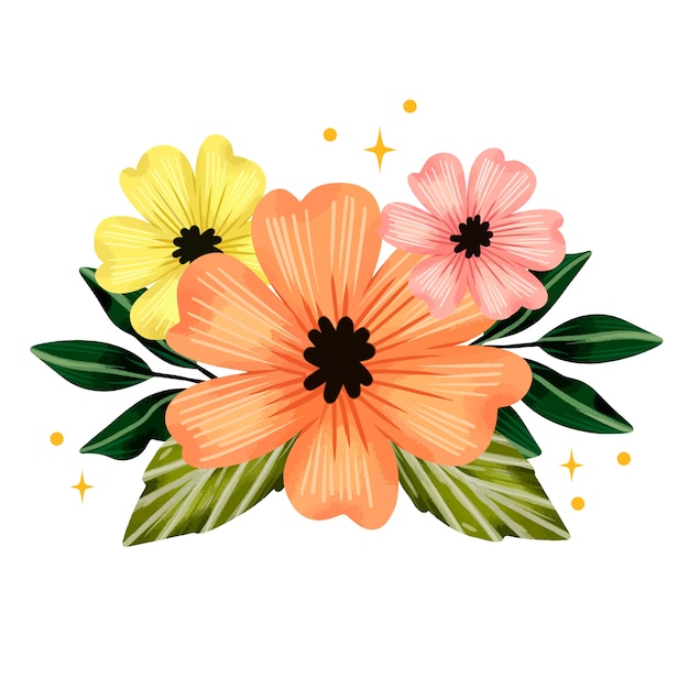 flores cliparts 2024