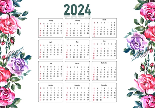 flores cliparts 2024