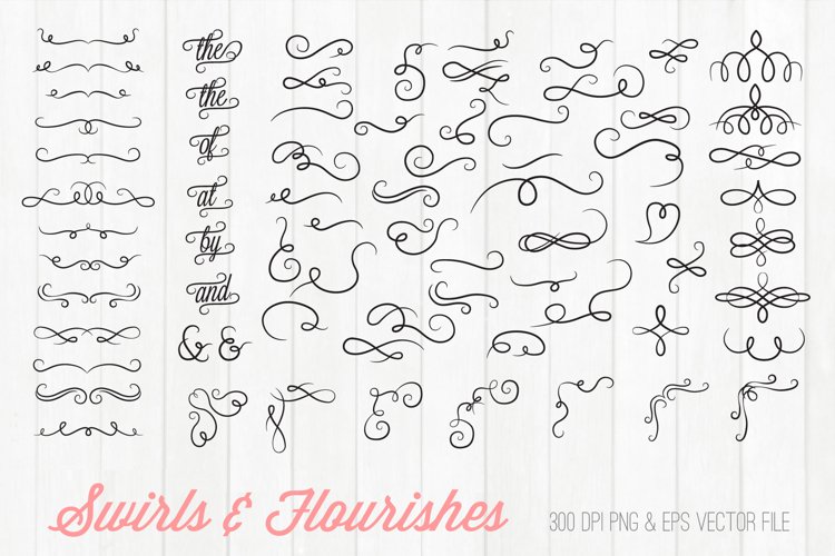 flourishes cliparts