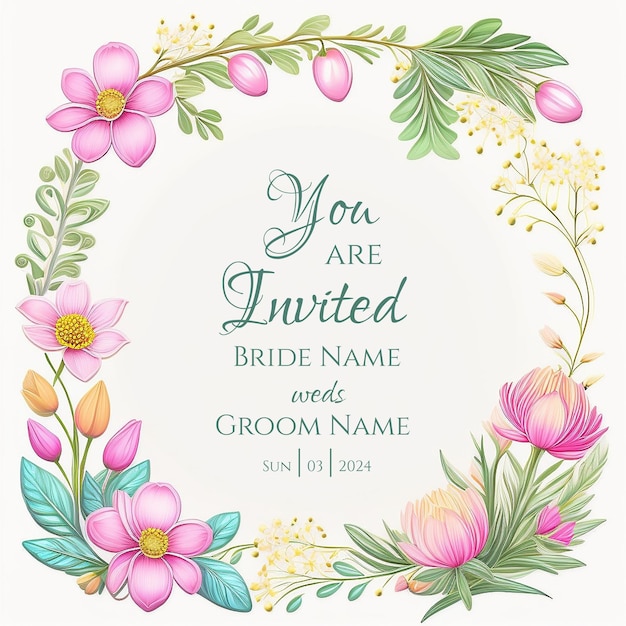 flower cliparts frame 2024
