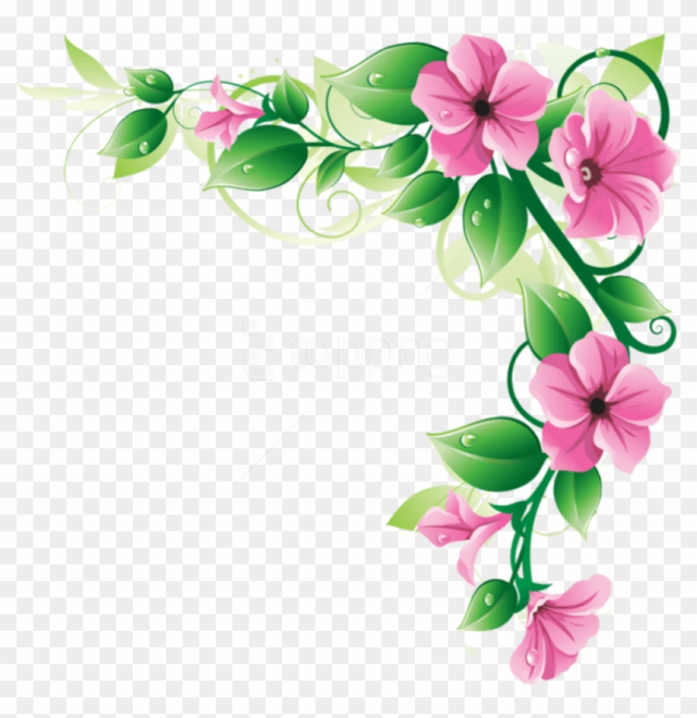 flowers borders png