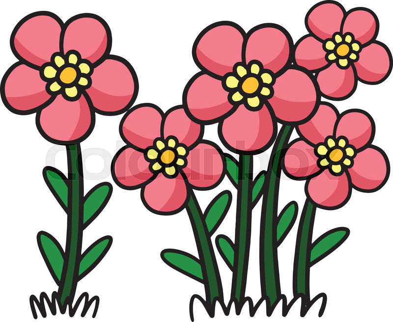 flowers cartoon pictures