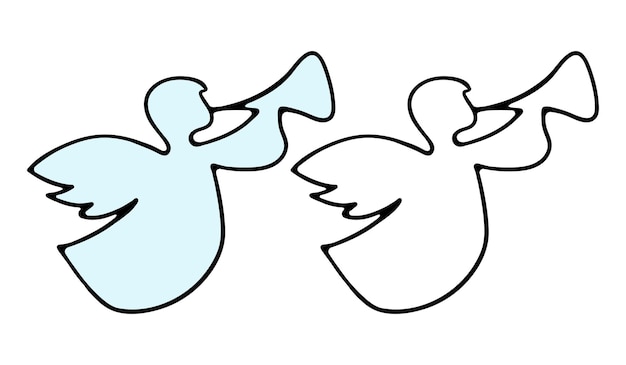 flying angel cliparts 2024