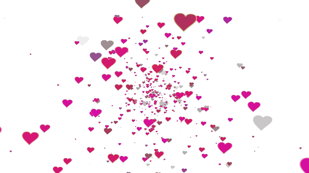 flying hearts