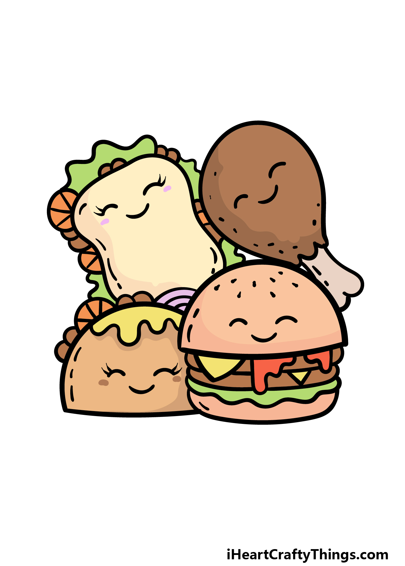 food cartoons pictures