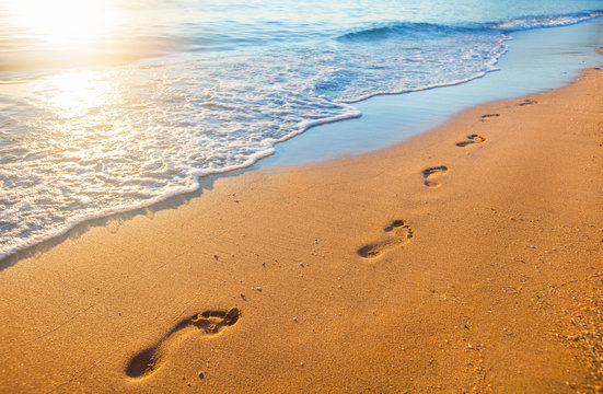 foot prints images