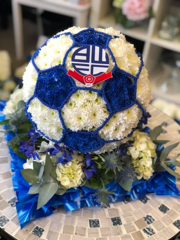 football flowerss