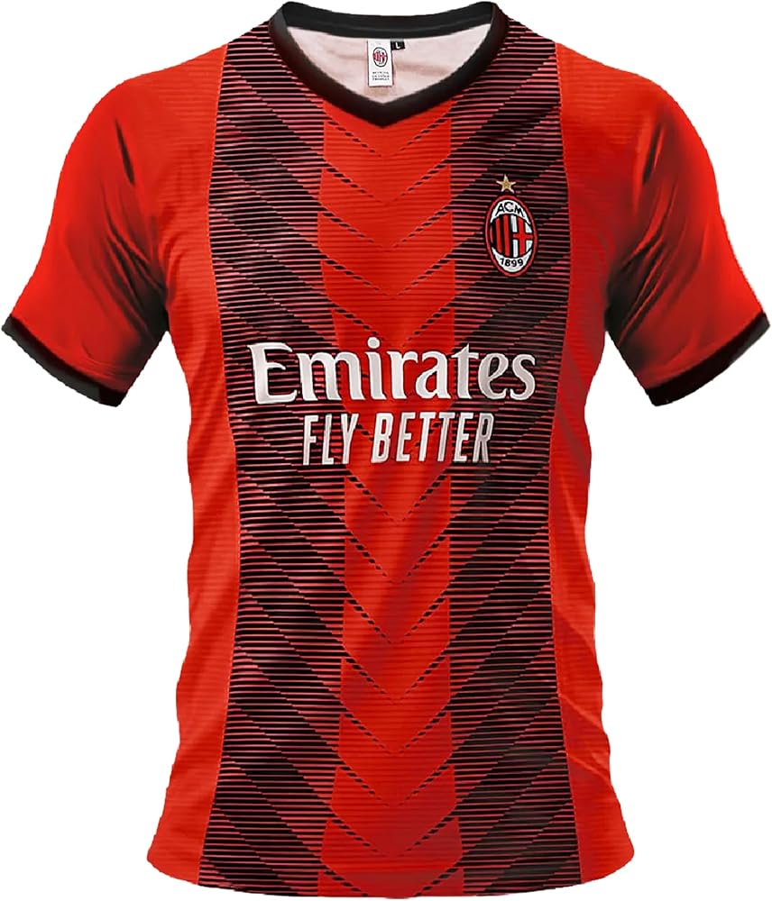 2023 2024 Red Black Football Jersey Neutral Football Jersey Custom ...