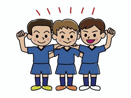 football teammates cliparts