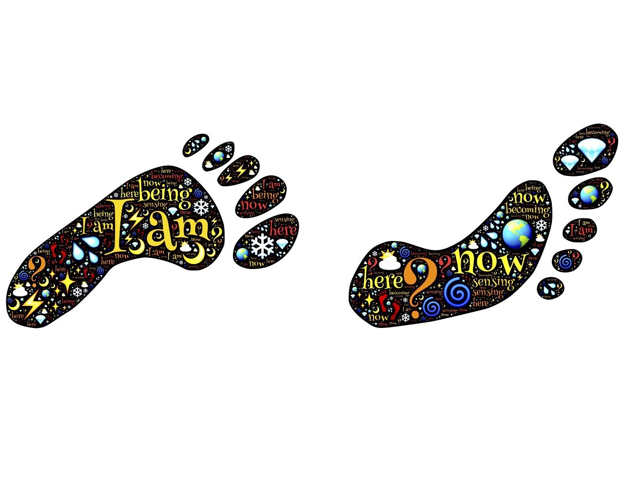 footprints pictures