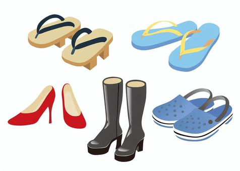 footwear cliparts