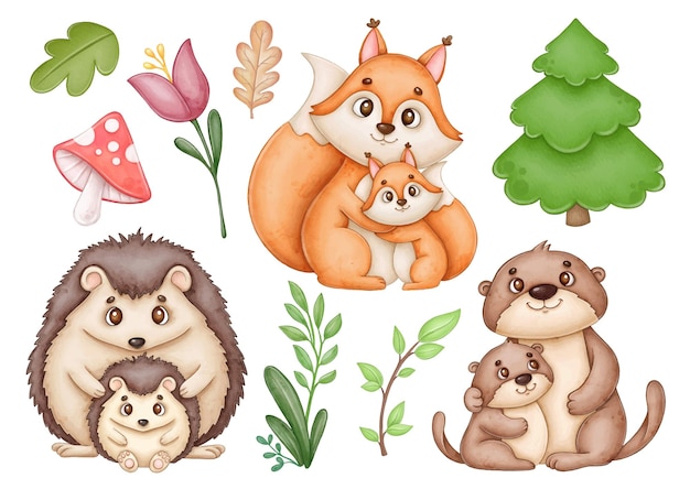 forest animal clipart 2024
