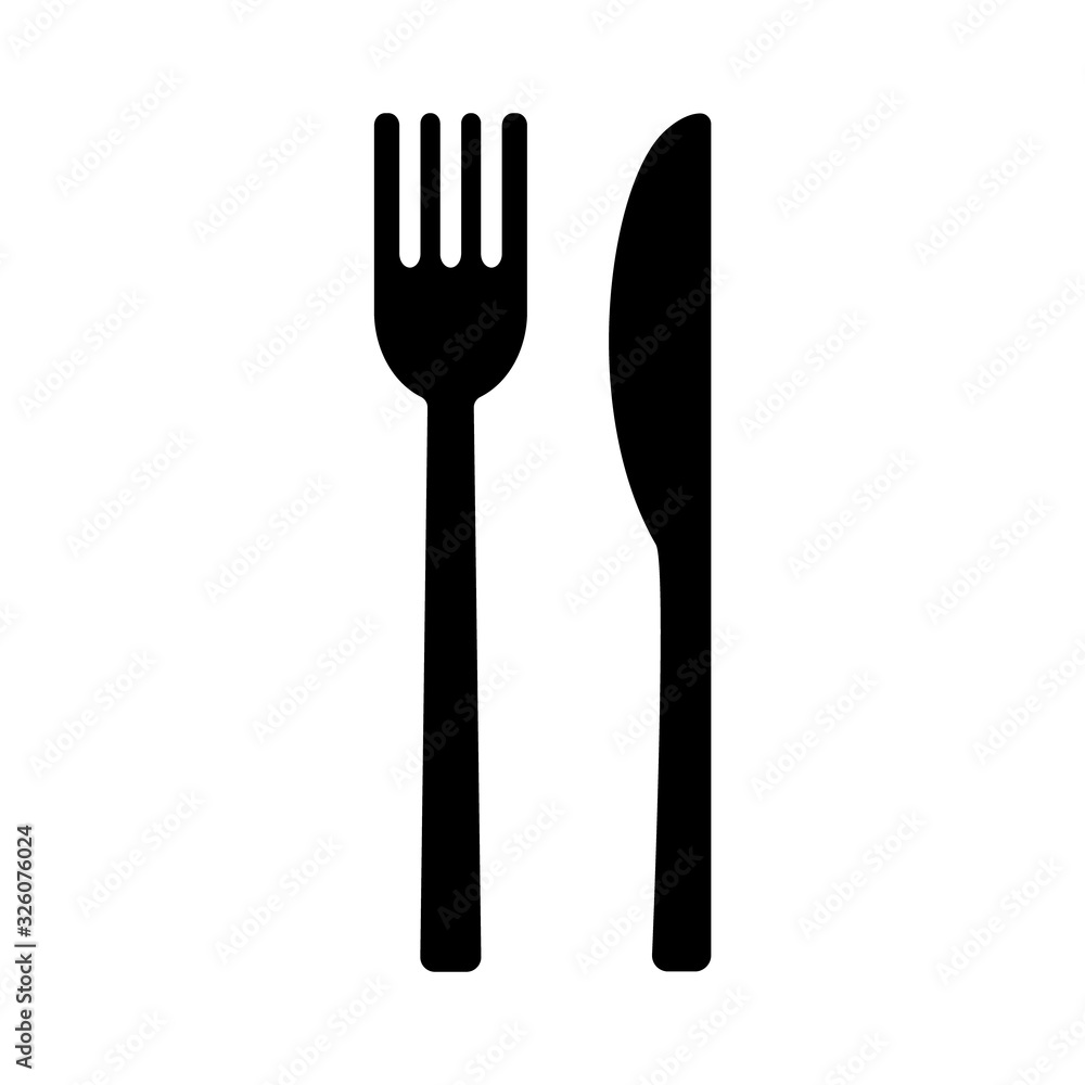 fork outline