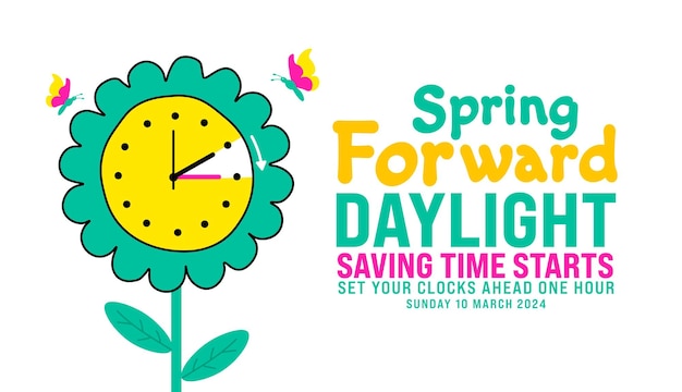 400+ Daylight Savings Spring Forward Stock Illustrations, Royalty ...