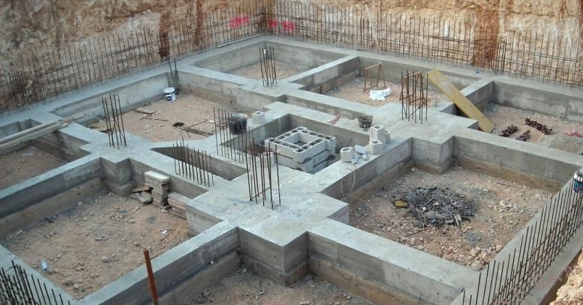 Different types of foundation used in construction | ARS Steel