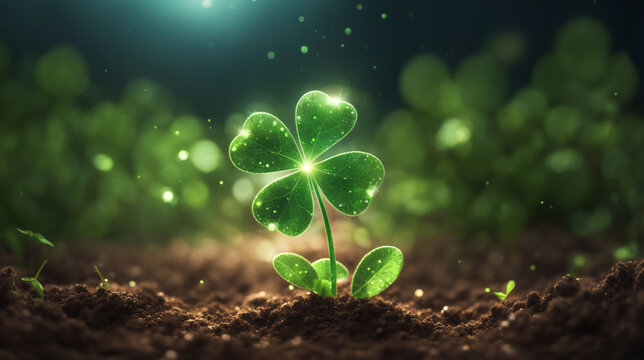 four leaf clover pictures