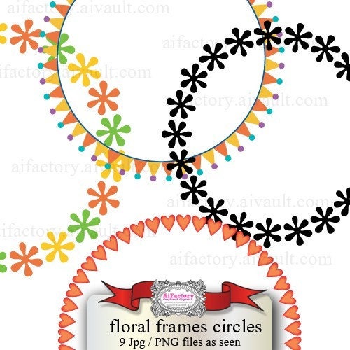 frame circle cliparts 2024