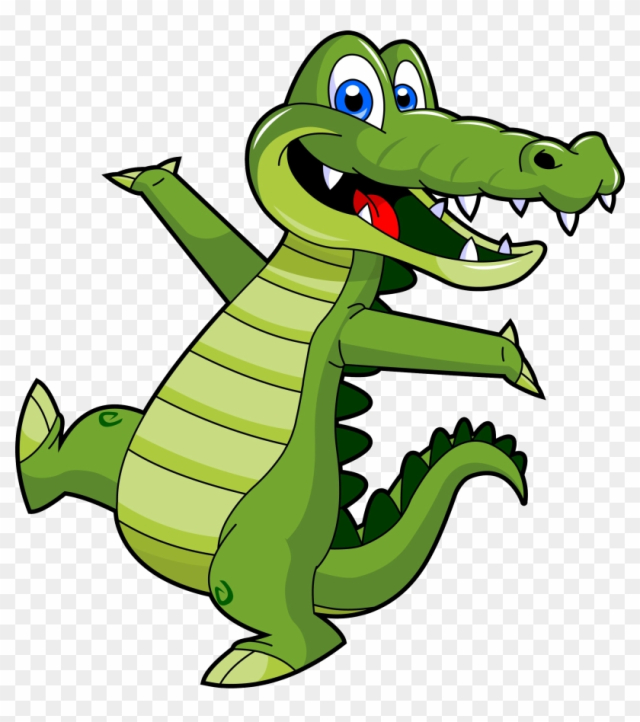 free alligator clipart