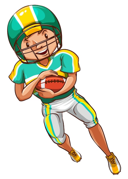 free animated football clipart