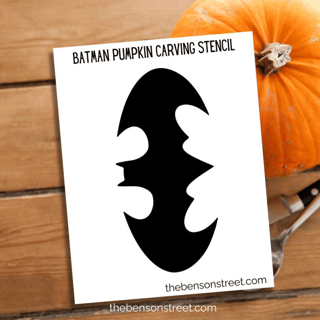 Batman Pumpkin Stencil Printable: Free Carving Template The #5625883