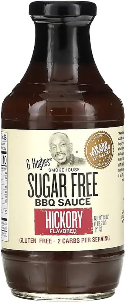 G Hughes Smokehouse Sugar Free BBQ Sauce, Hickory 18 oz (Pack of 1) :  Amazon.de: Grocery