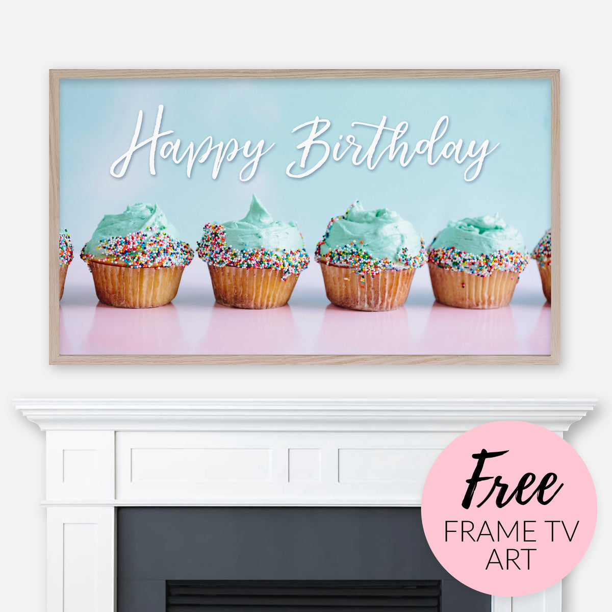 Free Happy Birthday Samsung Frame TV Art Digital Download ...