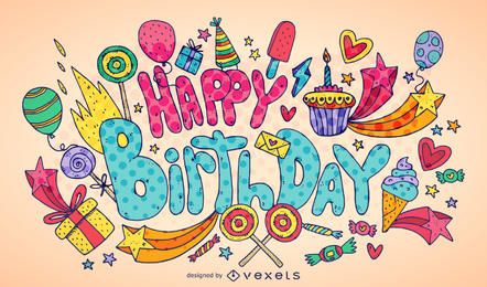 free birthday clipart for woman