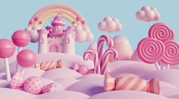 3d Candyland Images - Free Download on clipart library