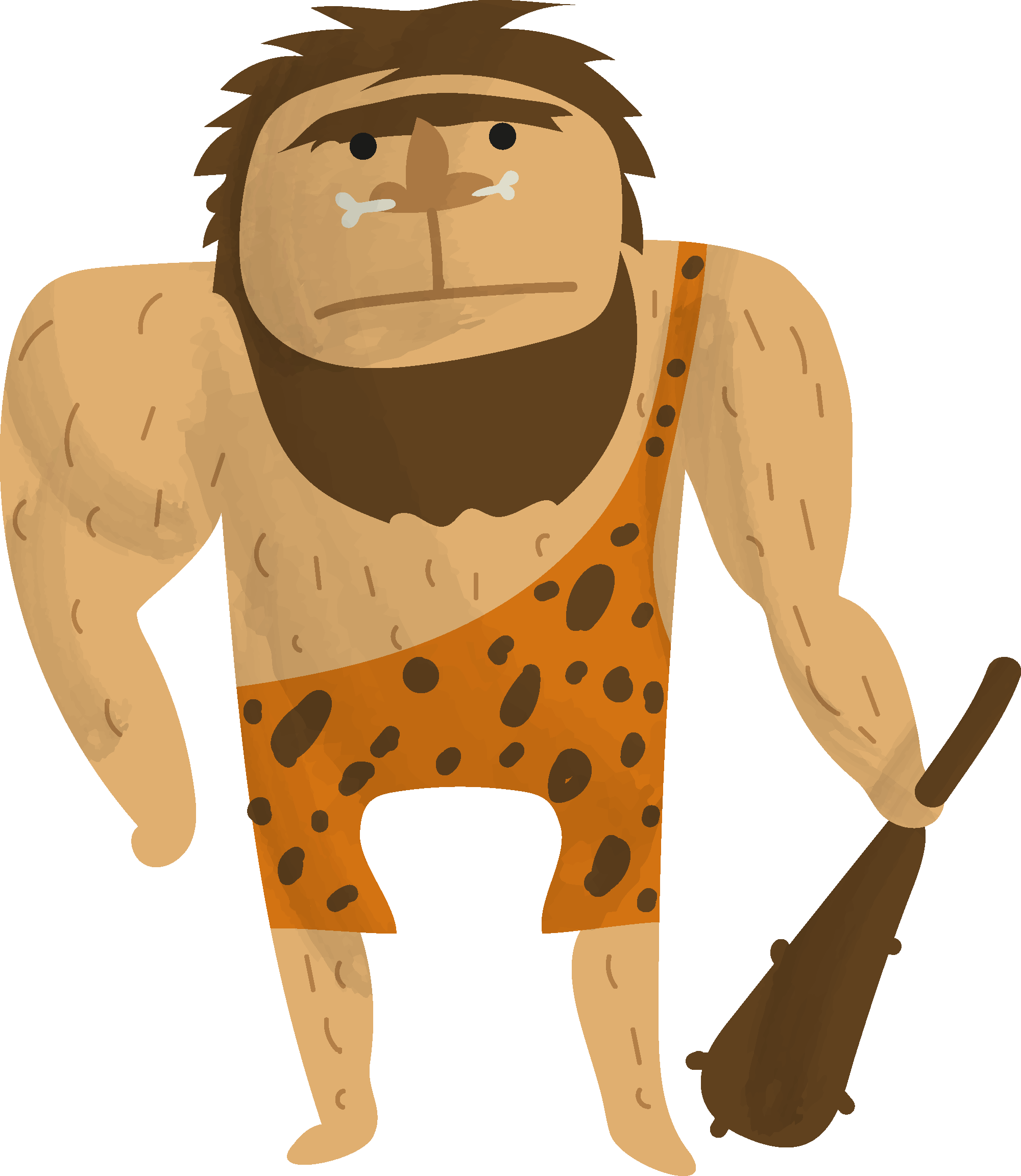 free caveman clipart