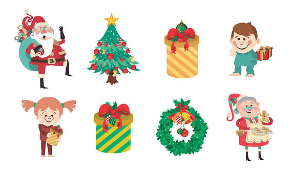 free christmas cliparts 2024