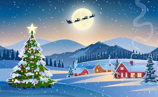 free christmas scene pictures