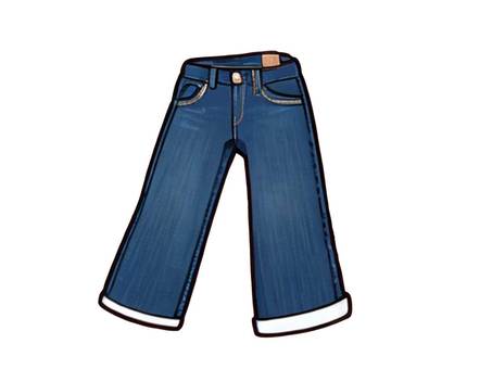 Free Vectors | Blue jeans