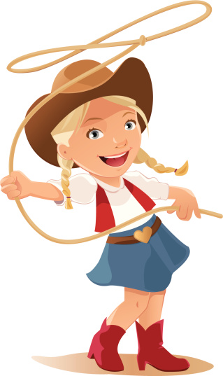 free cowgirl clipart