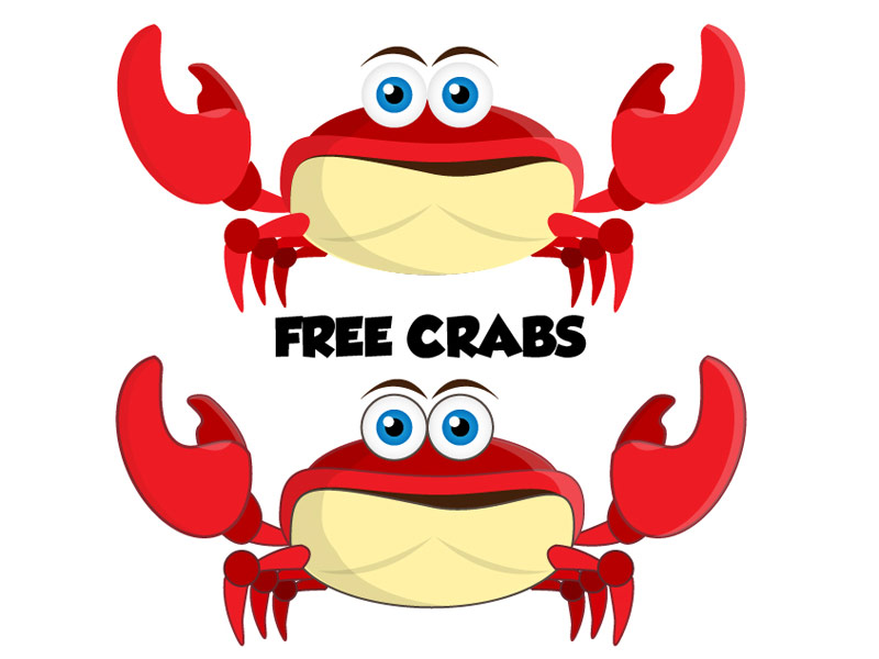 Free 2D Assets | Crabs Game Graphics for Indie Developers