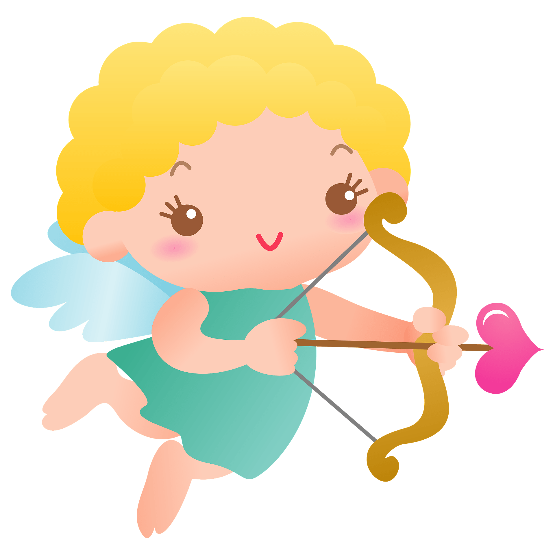 Cupid - Free vector clipart images on clipart library.com