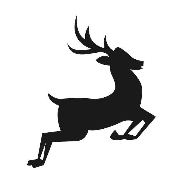 free deer silhouette