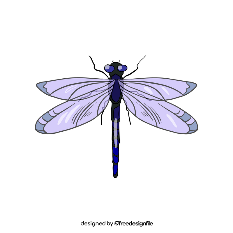 Cartoon dragonfly clipart free download