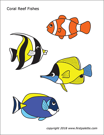 free fish pictures to print