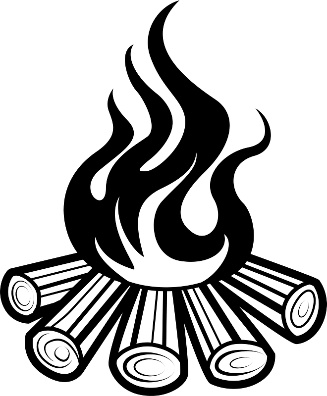 free flame clipart