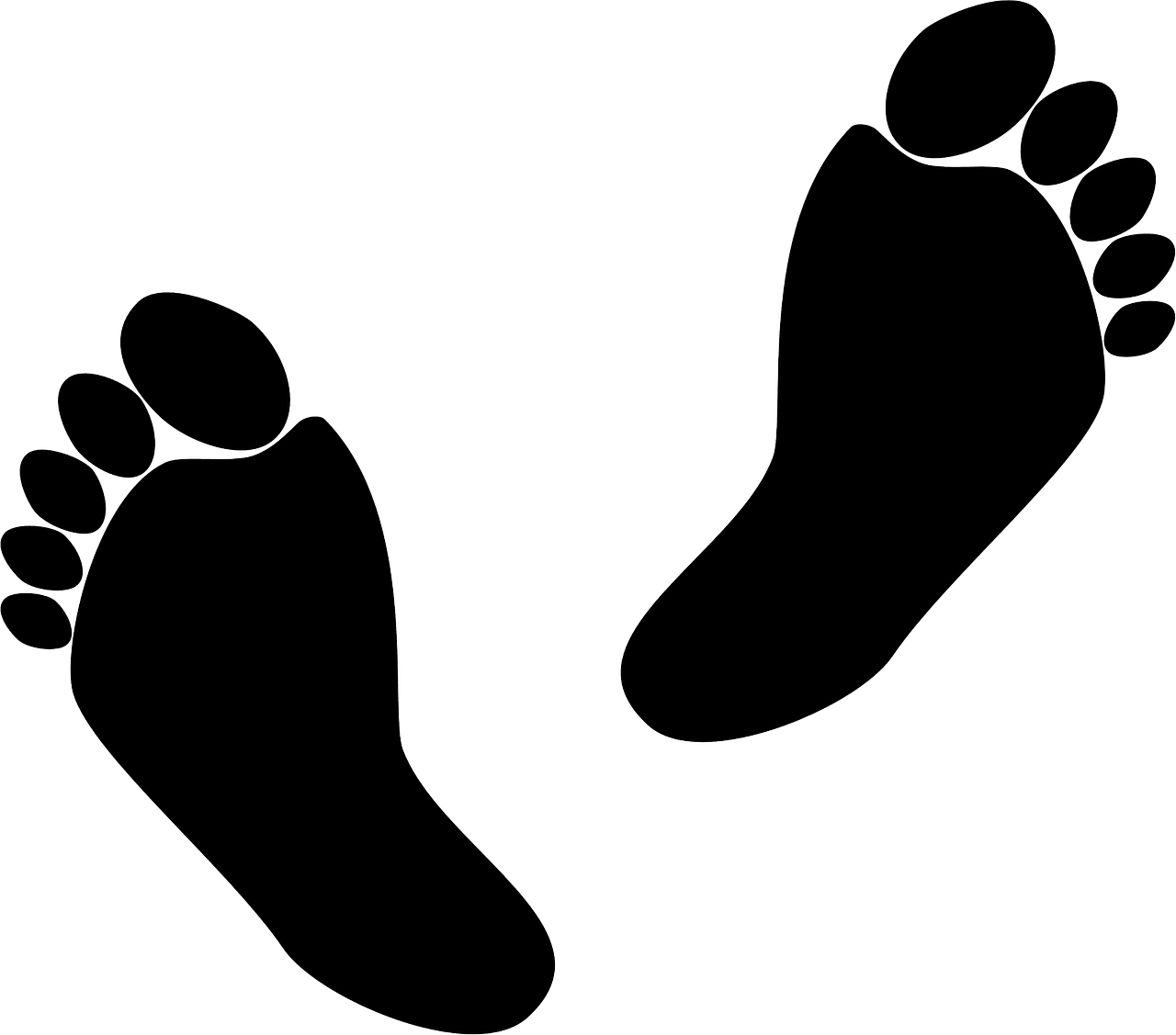free footprint clipart