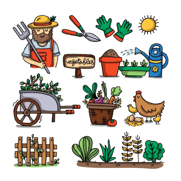 free gardening clipart 2024