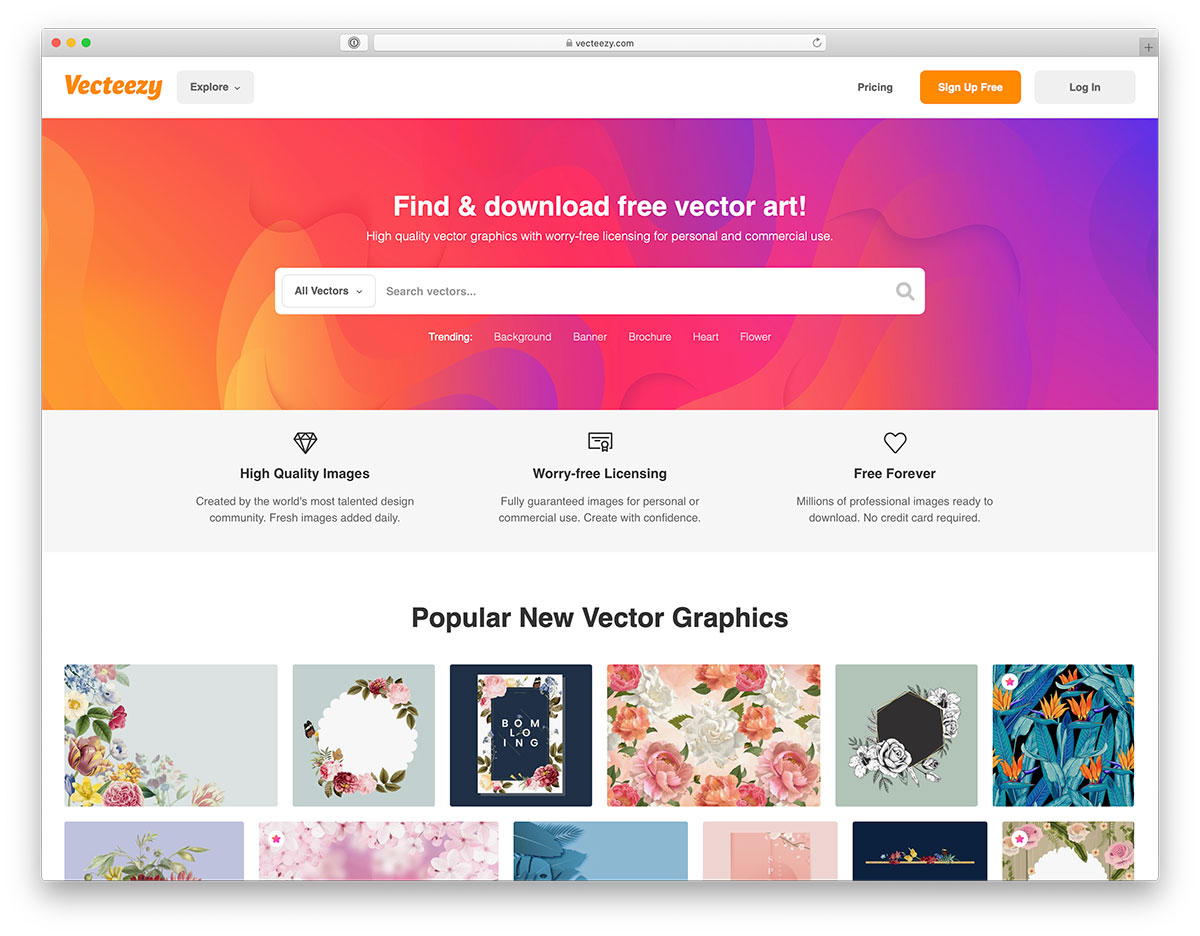 20 Best Free Vector Image Websites 2023 - Colorlib